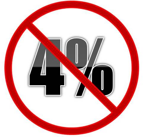 No 4 percent rule