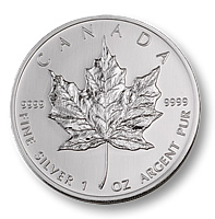 1oz Silver Maple Leaf